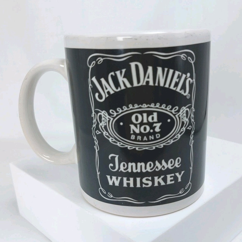 Vintage 2001 Jack Daniels Old‎ No. 7 Brand Tennessee Whiskey Coffee Cup Mug 4"